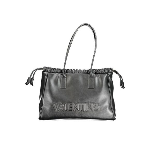 Mario Valentino Black Polyurethane Women Women's Handbag